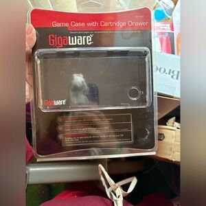 Gigaware Clear Rigid Case for Nintendo DSi - Black Insert